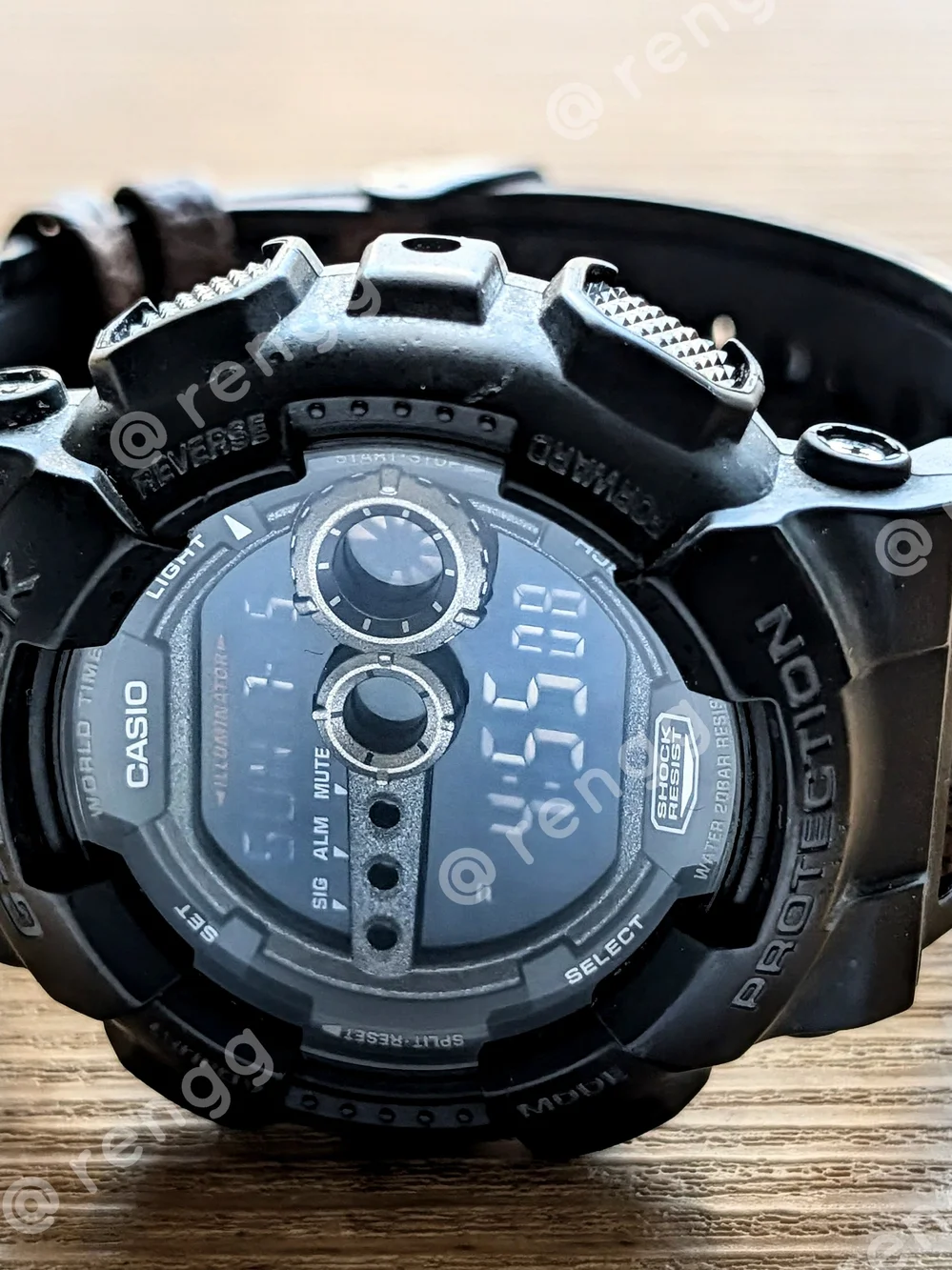 Casio G-Shock Matte Black Digital Sport Watch